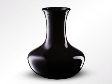 Keramická hřbitovní váza A - černá