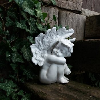 Dárek nejen pod stromeček: keramický andělíček potěší každého, na kom vám záleží