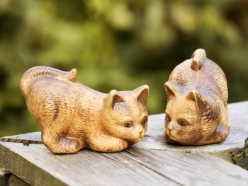 I u vás se může zabydlet roztomilé keramické koťátko nebo pejsek